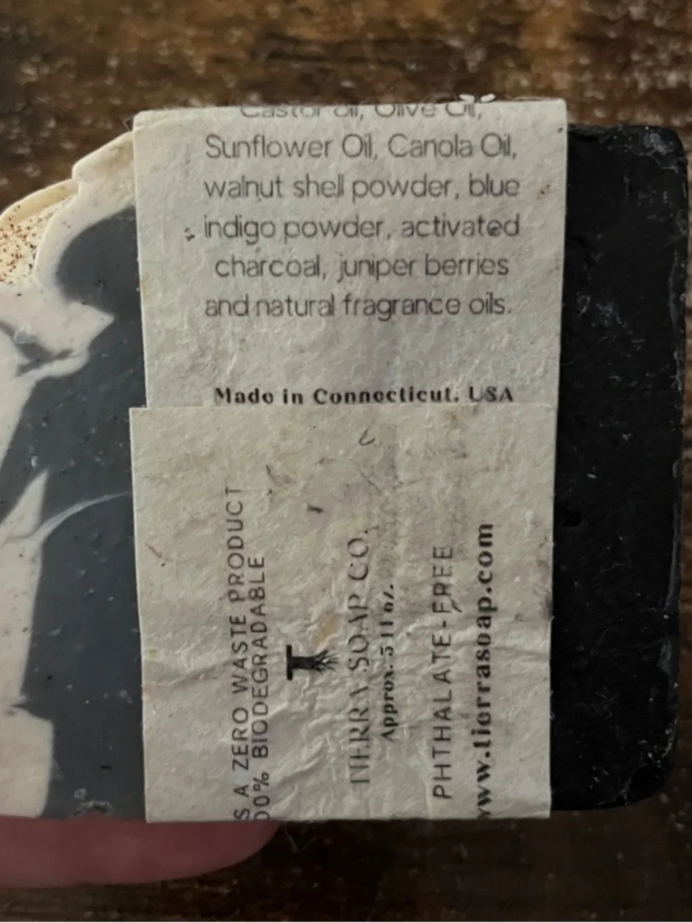 Stormy Weather Soap - Black & Cream